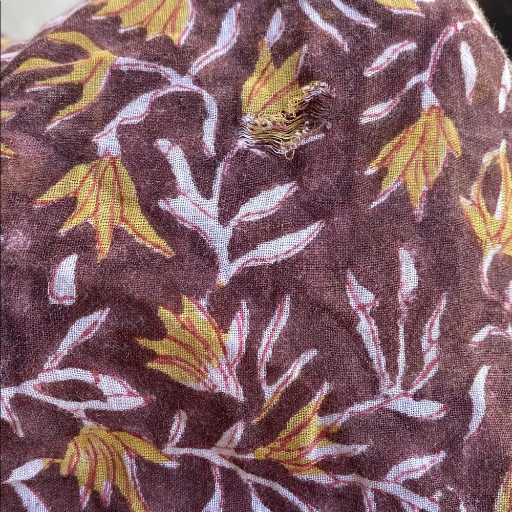 Flawed Daughters of India Women Kyra Midi Dress Sumac XXL Balloon Bohemian - Picture 10 of 11